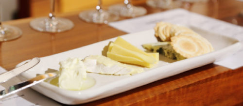 Cheese platter at De Bortoli Cellar Door, Yarra Valley