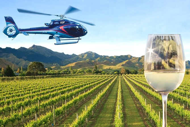 Helicopter Winery Tours