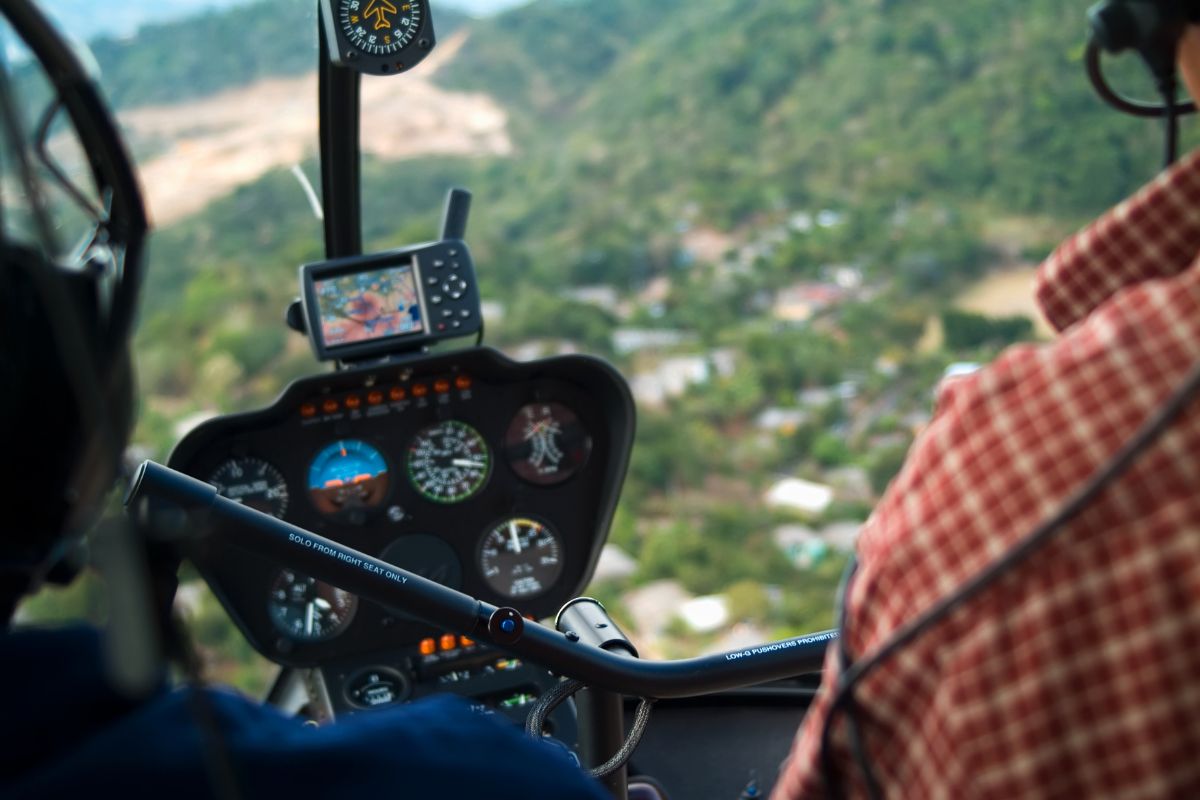 helicopter ride at yarra valley